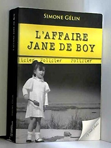 9782354521431: L'affaire Jane de Boy