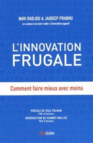 Imagen de archivo de L'innovation frugale Comment faire mieux avec moins? a la venta por medimops