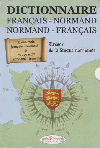 9782354580186: Dictionnaire franais-normand et normand-franais: Trsor de la langue normande, 2 volumes