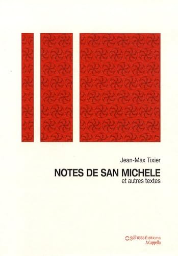 Beispielbild fr Notes de San Michele et autres textes zum Verkauf von medimops