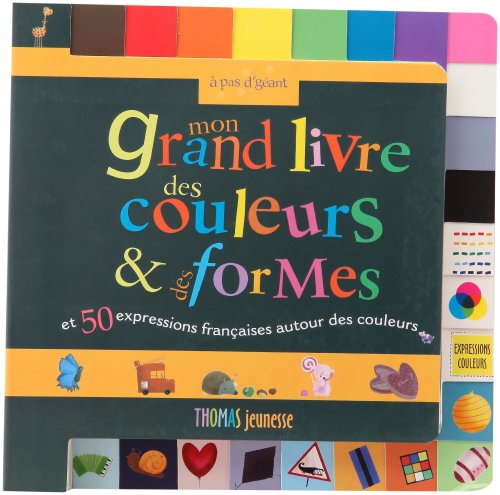 Beispielbild fr Mon Grand Livre Des Couleurs & Des Formes : Et 50 Expressions Franaises Autour Des Couleurs zum Verkauf von RECYCLIVRE