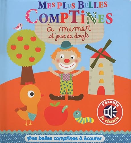 Beispielbild fr Mes belles comptines  mimer et jeux de doigts zum Verkauf von medimops