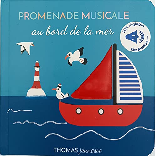 Beispielbild fr Promenade musicale au bord de la mer: Bruits et son de la mer, livre sonore  toucher zum Verkauf von GF Books, Inc.