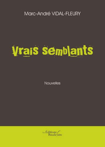 Stock image for Vrais semblants for sale by medimops
