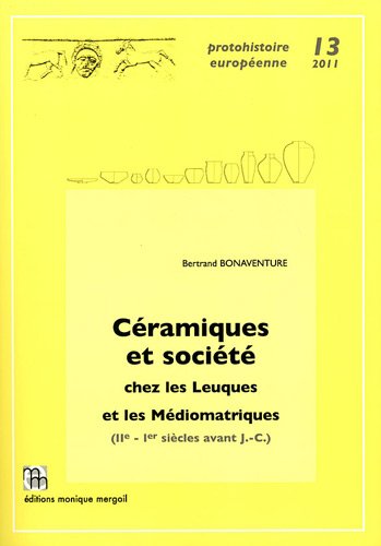 Stock image for Cramiques et socit chez les Leuques et les Mdi for sale by N. Fagin Books