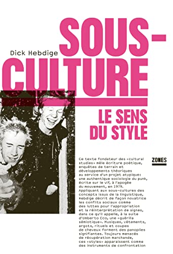 Beispielbild fr Sous-culture : Le sens du style zum Verkauf von medimops