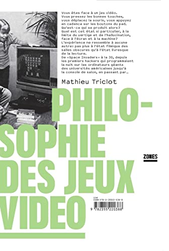 Stock image for Philosophie des jeux vid o (French Edition) for sale by Midtown Scholar Bookstore