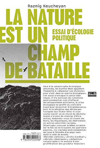 9782355220586: La nature est un champ de bataille: Essai d'cologie politique