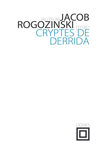 9782355261350: Cryptes de Derrida