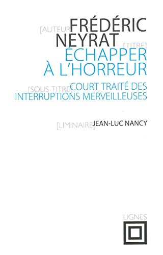 Stock image for chapper  l'horreur: Court trait des interruptions merveilleuses for sale by Gallix