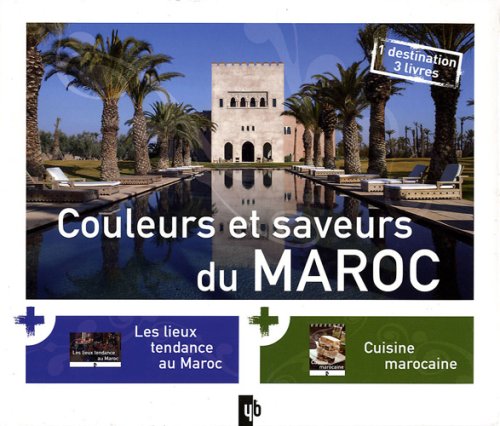 9782355370069: Couleurs et saveurs du Maroc: Coffret en 3 volumes