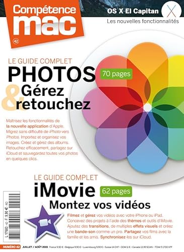 Stock image for Comptence Mac 42 - Le guide complet Photos et iMovie for sale by Ammareal