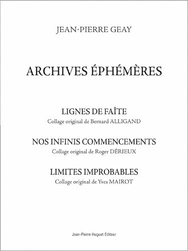 Stock image for Archives phmres (French Edition) for sale by Gallix