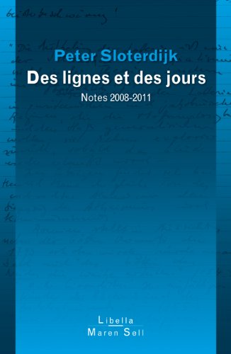 Stock image for Les lignes et les jours [Paperback] Peter Sloterdijk and Olivier Mannoni for sale by LIVREAUTRESORSAS