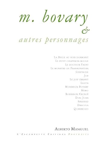 9782356080622: Monsieur Bovary & autres personnages