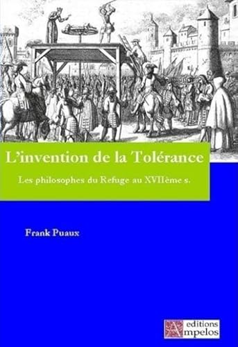 Imagen de archivo de Invention de la tolerance (l') Puaux, Frank a la venta por BIBLIO-NET