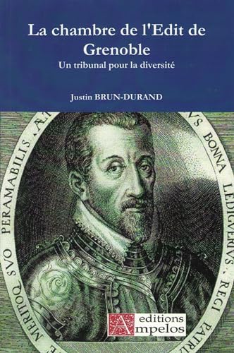 Beispielbild fr CHAMBRE DE L'EDIT DE GRENOBLE (LA) (French Edition) zum Verkauf von Gallix
