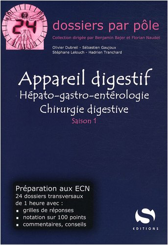 9782356400321: Appareil digestif : Hpato-gastro-entrologie et chirurgie digestive