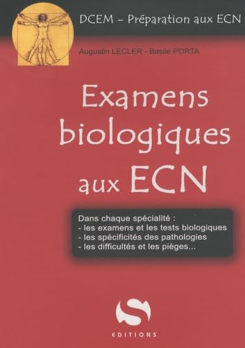 Beispielbild fr Examens biologiques aux ECN zum Verkauf von medimops