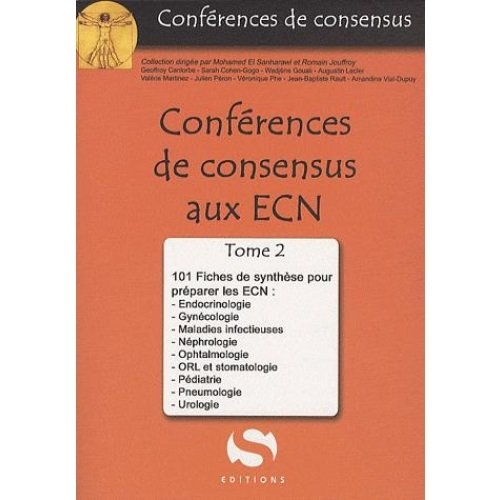 Beispielbild fr Confrences de Consensus aux ECN : Tome 2, 101 fiches de synthse zum Verkauf von Ammareal