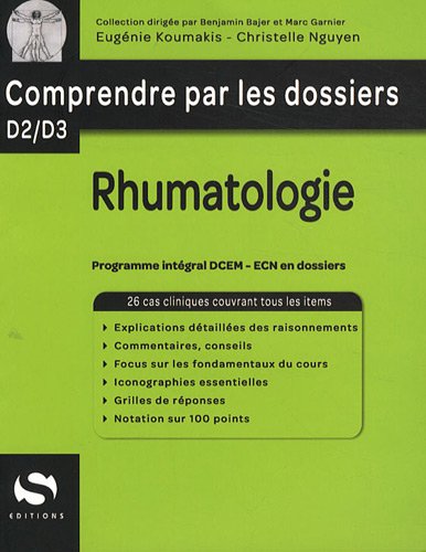 9782356400611: Rhumatologie (Comprendre par les dossiers D2/D3)