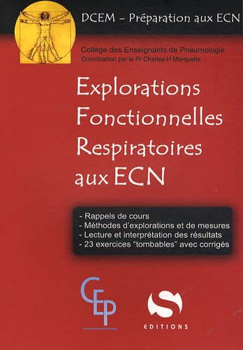Beispielbild fr Explorations fonctionnelles respiratoires aux ECN zum Verkauf von Ammareal