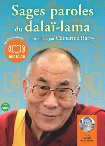 Beispielbild fr Sages paroles du dala-lama (z) - Audio livre 1CD audio zum Verkauf von medimops