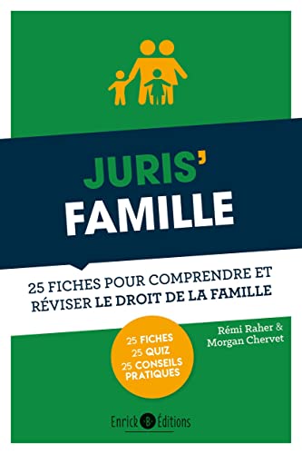 Beispielbild fr Juris' Famille : 25 Fiches Pour Comprendre Et Rviser Le Droit De La Famille zum Verkauf von RECYCLIVRE