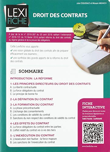 9782356443557: Droit des contrats