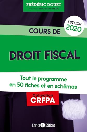 Stock image for Cours de droit fiscal 2020: Tout le programme en 50 fiches for sale by Ammareal