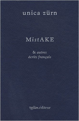 Mistake (9782356540027) by ZÃ¼rn, Unica