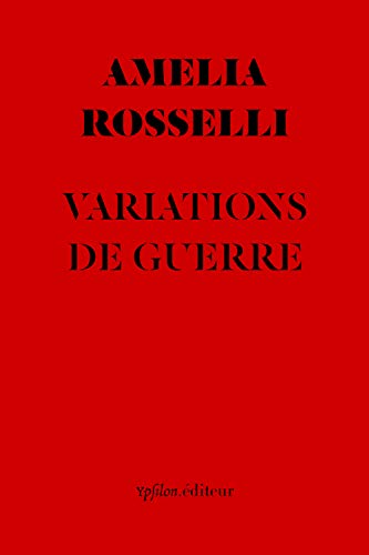 Beispielbild fr Variations de guerre zum Verkauf von Librairie Le Lieu Bleu Paris