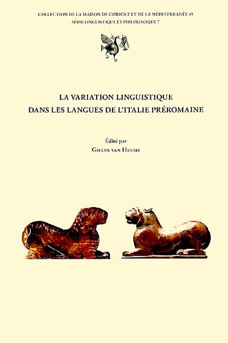Beispielbild fr La Variation Linguistique Dans Les Langues De L'italie Prromaine : Actes Du Ive Sminaire Sur Les L zum Verkauf von RECYCLIVRE