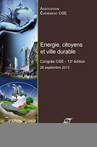 Stock image for Energie, Citoyens Et Ville Durable for sale by RECYCLIVRE