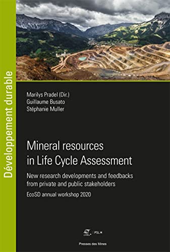 Beispielbild fr Mineral resources in Life Cycle Assessment: New research developments and feedbacks from private and public stakeholders. EcoSD annual workshop 2020 zum Verkauf von Gallix