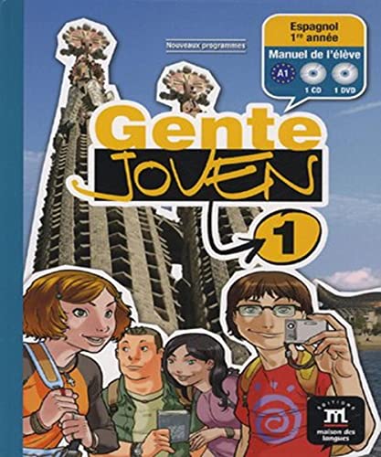 9782356850003: GENTE JOVEN 1 - LIVRE DE L'ELEVE - CD+DVD