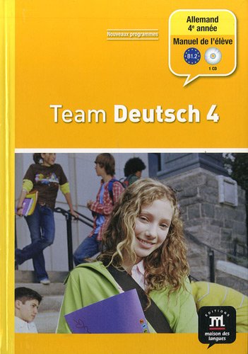 9782356850362: Allemand 4e anne Palier 2 Team Deutsch 4