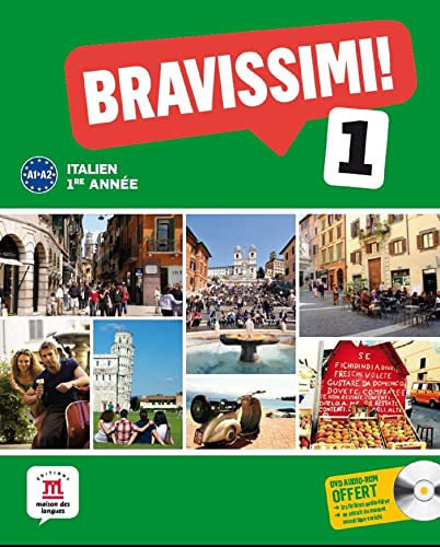 Stock image for Italien 1re anne Bravissimi! 1 A1-A2 (1CD audio) for sale by medimops