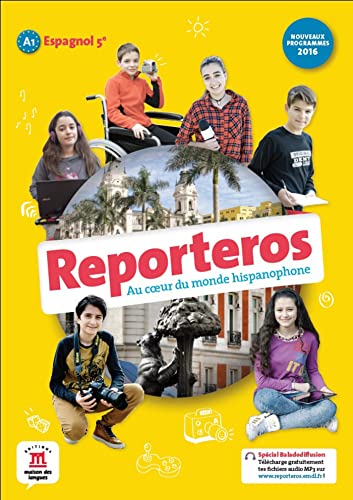 Beispielbild fr Reporteros: Espagnol 5e - Livre de l'eleve (A1) zum Verkauf von WorldofBooks