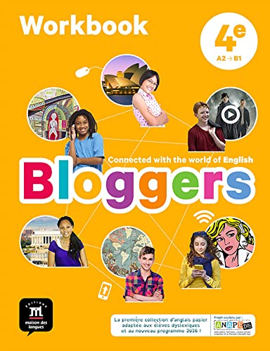 Workbook Anglais 4e A2-B1 Bloggers 