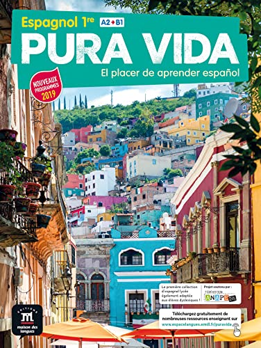 Beispielbild fr Pura vida - El placer de aprender espanol: Espagnol 1re - Livre de l'eleve zum Verkauf von WorldofBooks