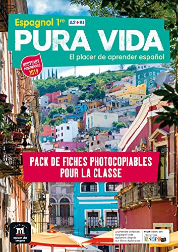 Beispielbild fr Pura Vida 1re - Pack de fiches: El placer de aprender espaol zum Verkauf von Buchpark