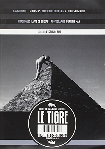 9782357190030: Le Tigre, Volume XI, Septembre-Octobre 2008