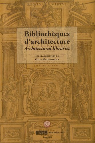 Beispielbild fr Bibliothques d'architecture : Edition franais-anglais zum Verkauf von medimops