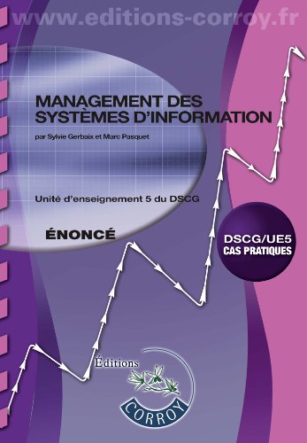 9782357654440: Management des systmes d'information UE 5 du DSCG: Enonc