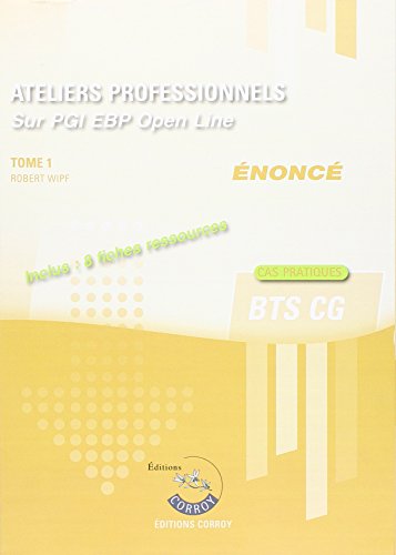 9782357655355: Ateliers Professionnels T1 Enonce