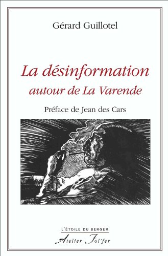 Stock image for La dsinformation autour de La Varende for sale by medimops