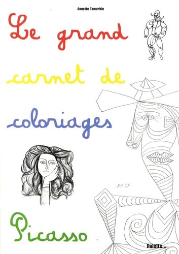 Beispielbild fr Le grand carnet de coloriages Picasso zum Verkauf von medimops