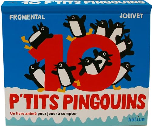 Beispielbild fr 10 ptits pingouins : Un livre anim? pour jouer ? compter zum Verkauf von Greener Books