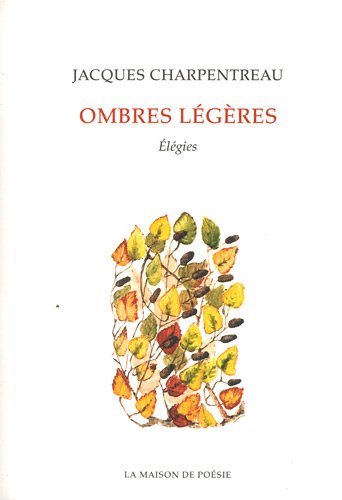 Stock image for Ombres lgres : Elgies for sale by medimops